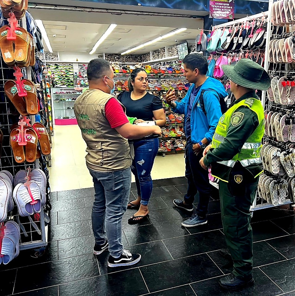 imagen alusiva a  Concientización a comerciantes sobre uso de los sistemas de sonido