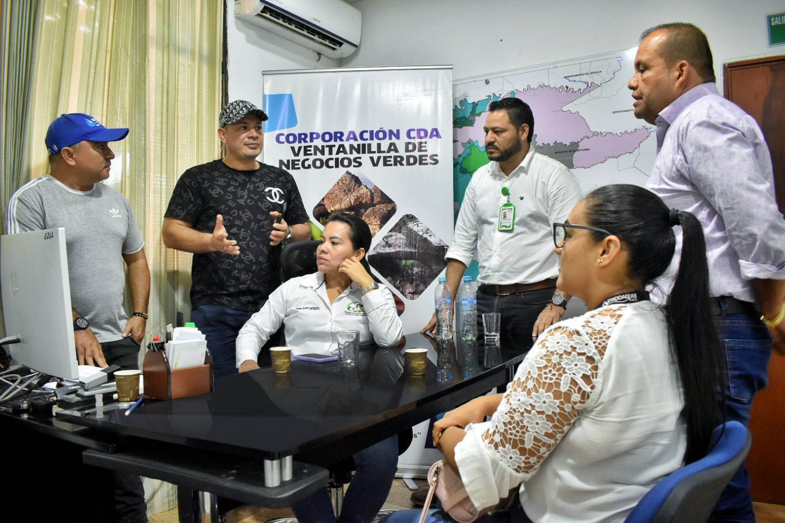 Gráfica alusiva a la noticia La Directora General de La Corporación CDA; en el Departamento del Guaviare