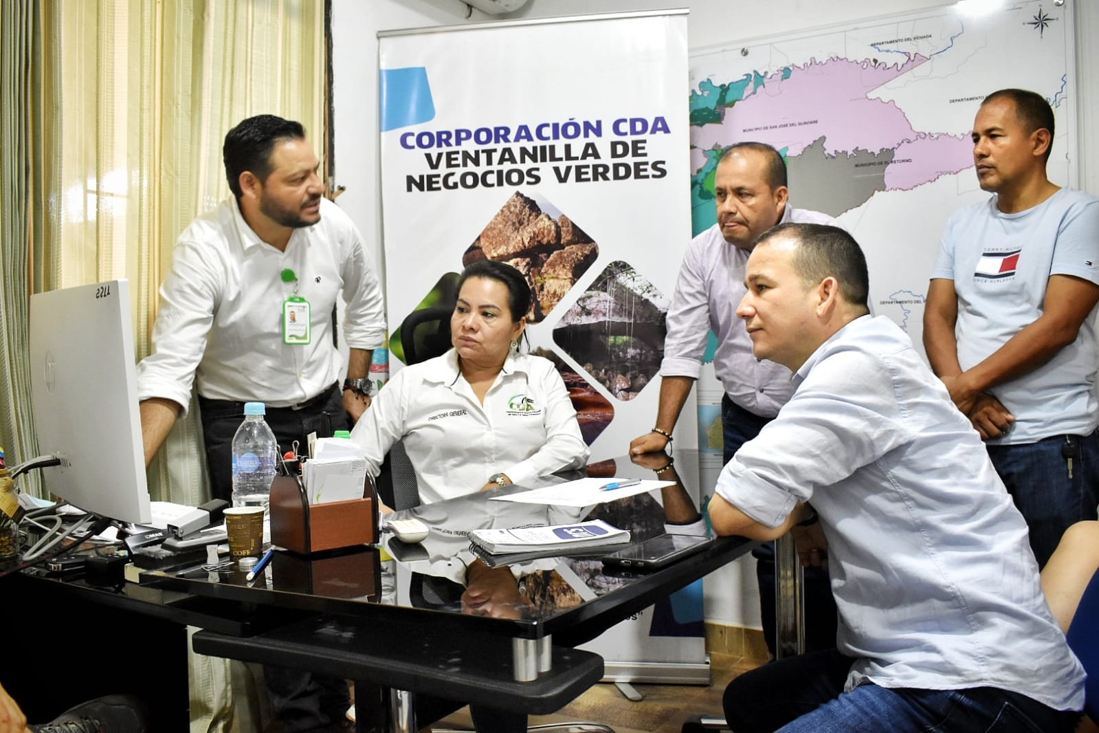 Gráfica alusiva a la noticia La Directora General de La Corporación CDA; en el Departamento del Guaviare