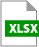Gráfica que identifica la extensión del archivo xlsx